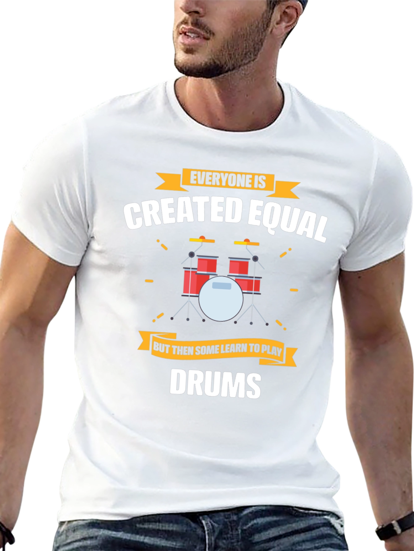 Everyone Is Created Equal Drums T-Shirt