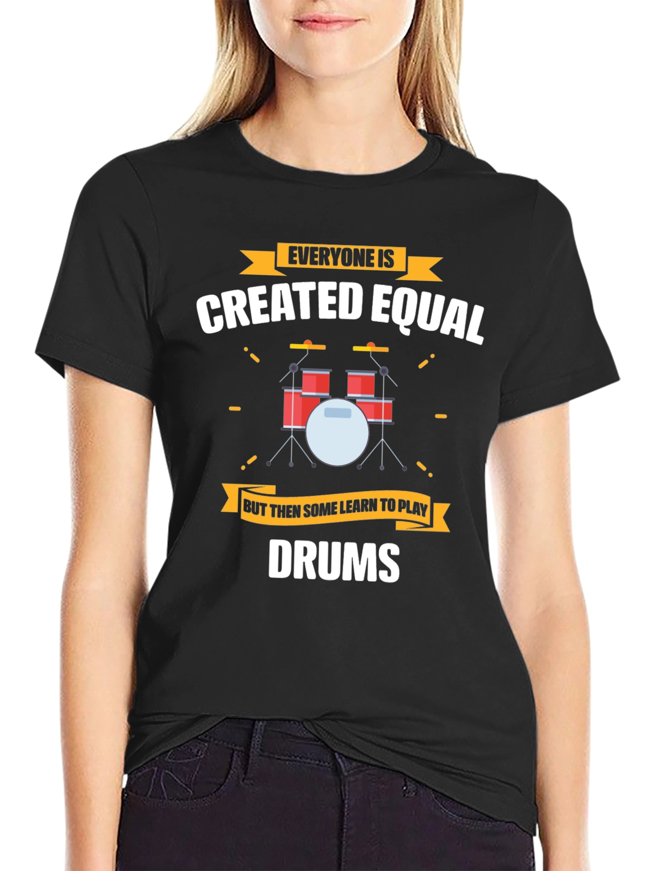 Everyone Is Created Equal Drums T-Shirt