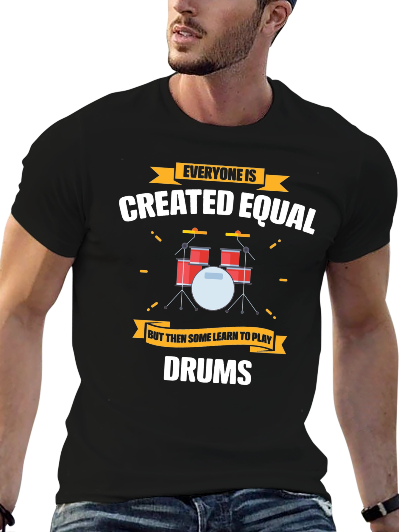 Everyone Is Created Equal Drums T-Shirt
