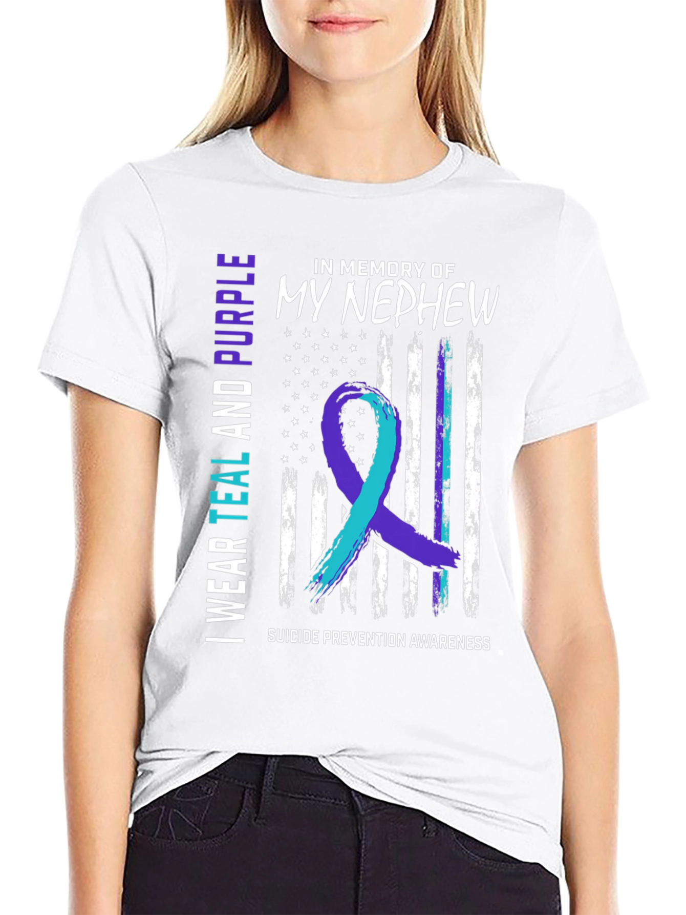 Suicide Prevention Awareness Memorial T-Shirt