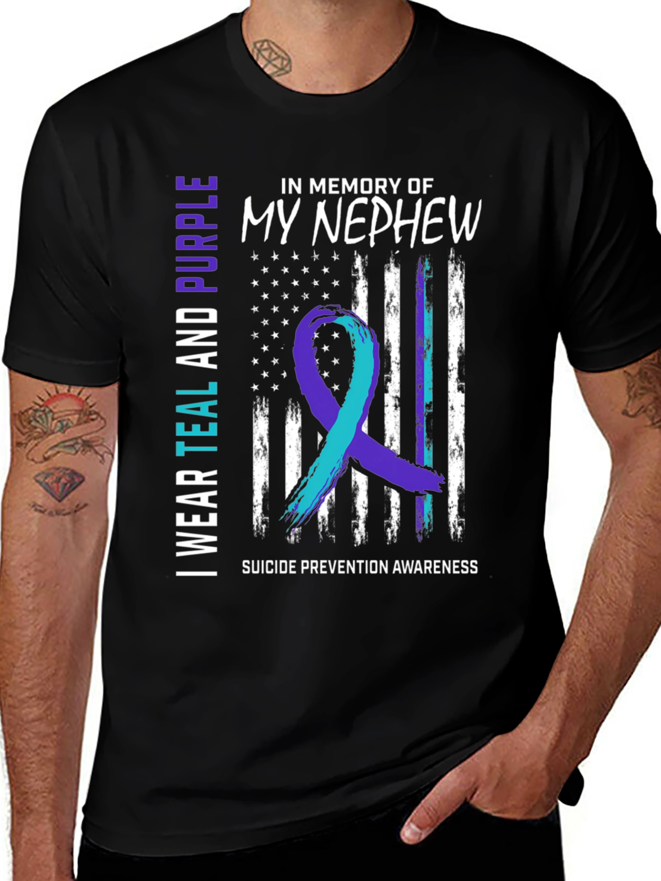 Suicide Prevention Awareness Memorial T-Shirt