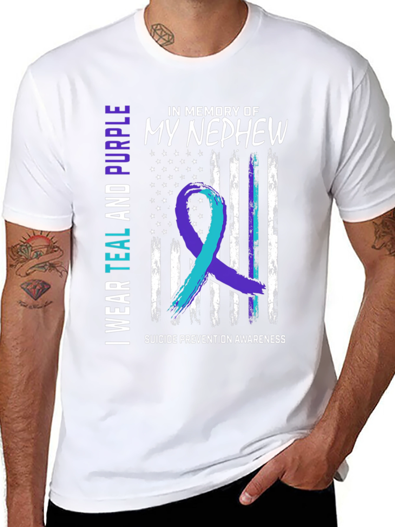 Suicide Prevention Awareness Memorial T-Shirt
