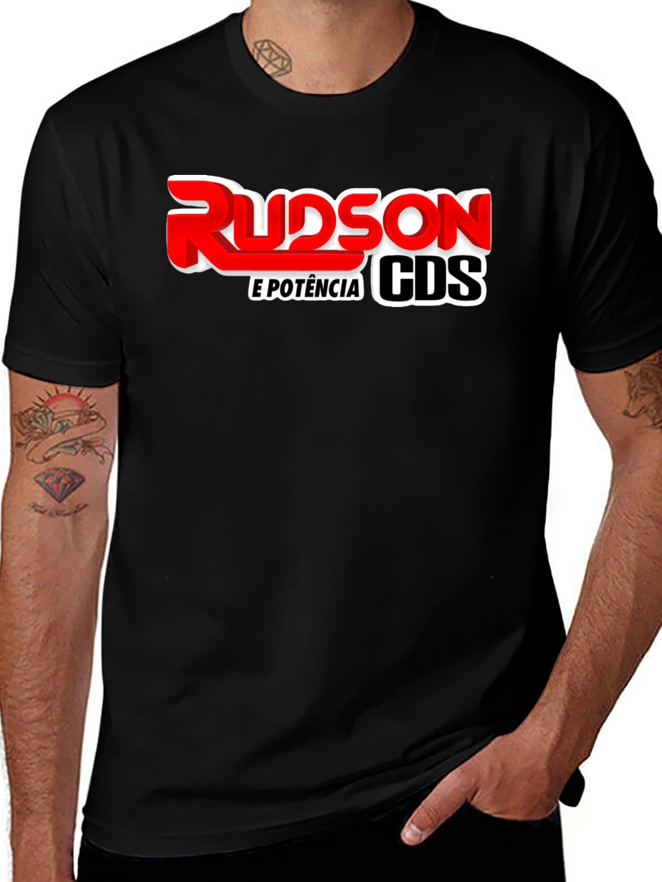 Rudison CDS Black Graphic Tee