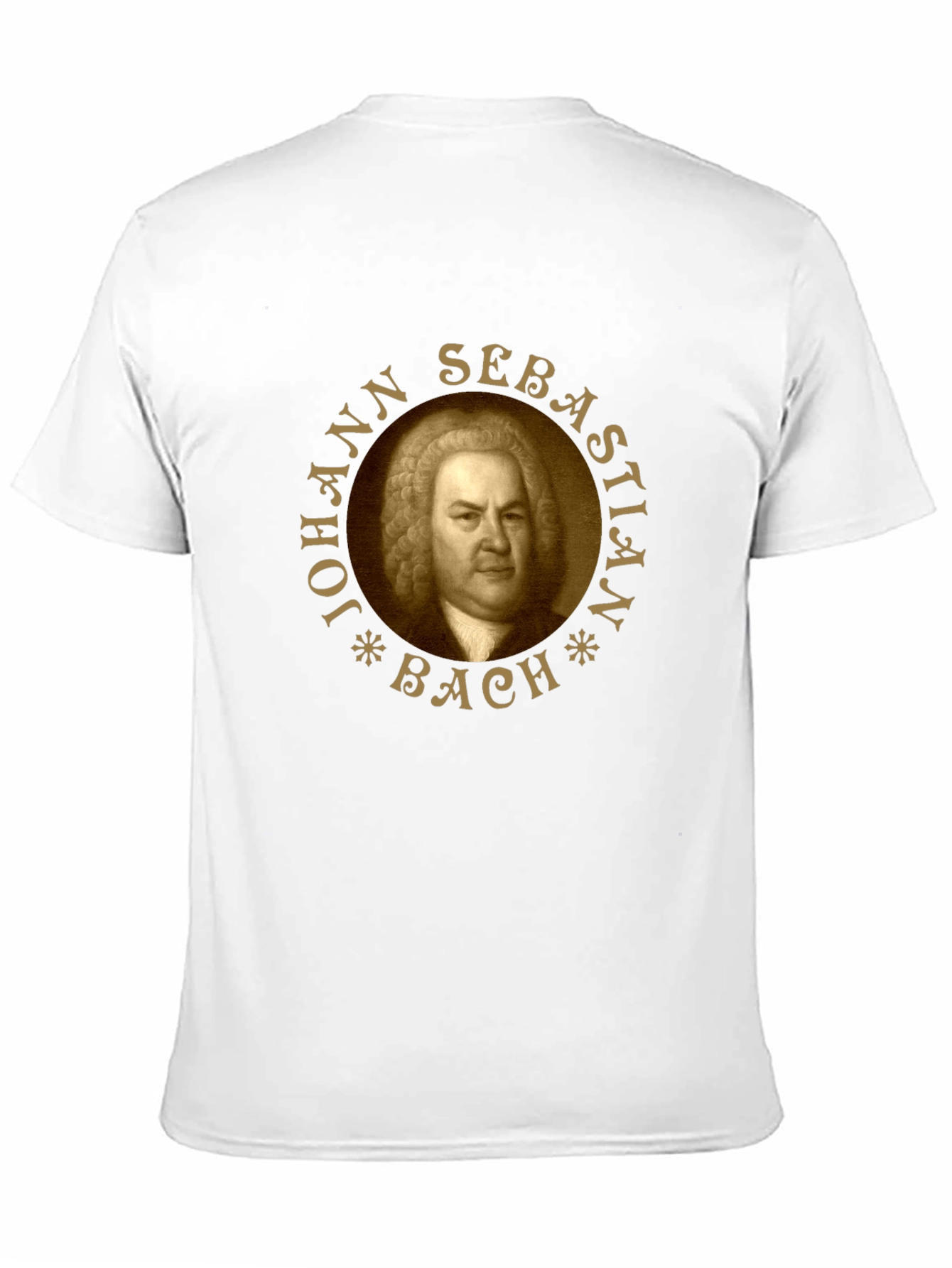 Johann Sebastian Bach T-Shirt - Classic Composer Tee