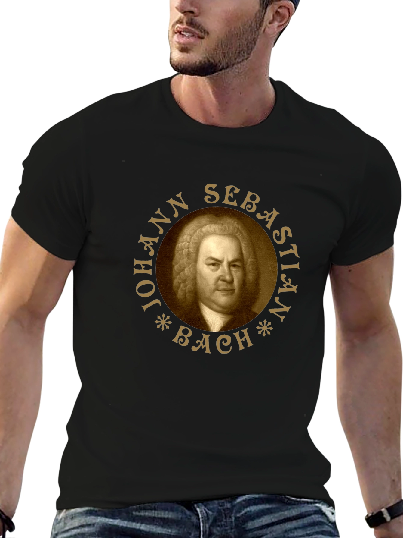 Johann Sebastian Bach T-Shirt - Classic Composer Tee