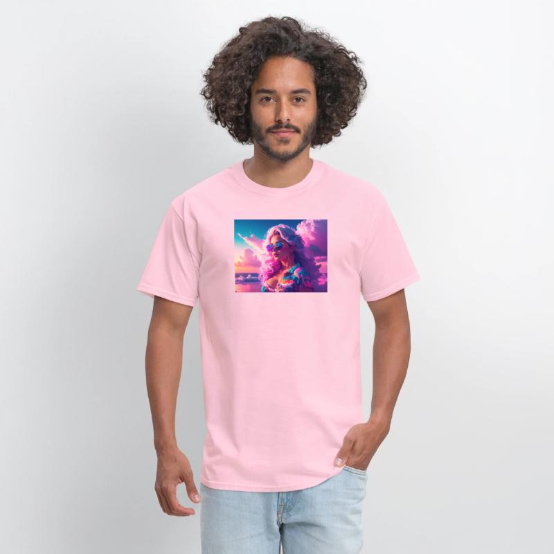 Vibrant Beach Sunset Portrait