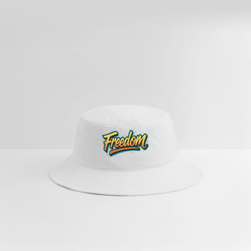 Vibrant Freedom Typography Design