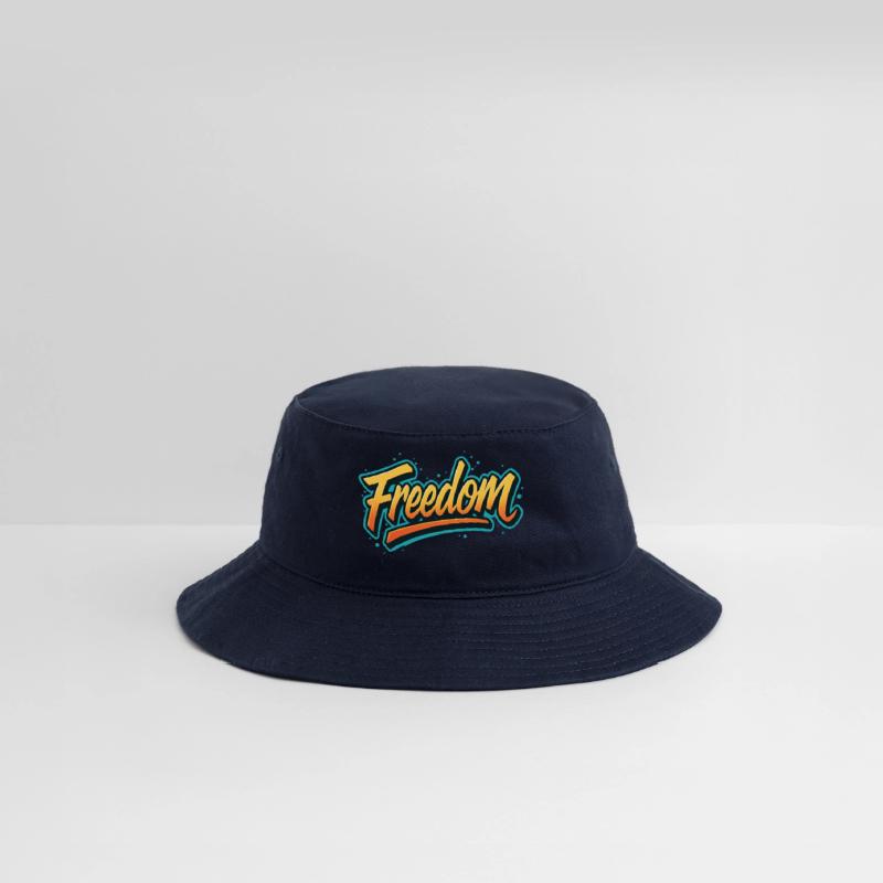 Vibrant Freedom Typography Design