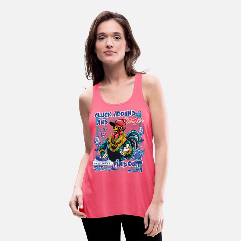 Vibrant Urban T shirt Featuring Hip Hop Chicken