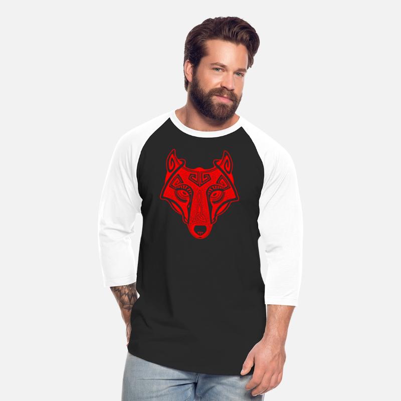 Viking wolf red Fenrir valhalla