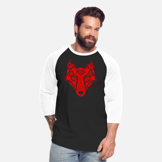Viking wolf red Fenrir valhalla