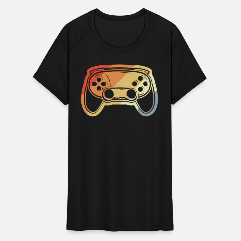 Vintage Game Controller Drawing