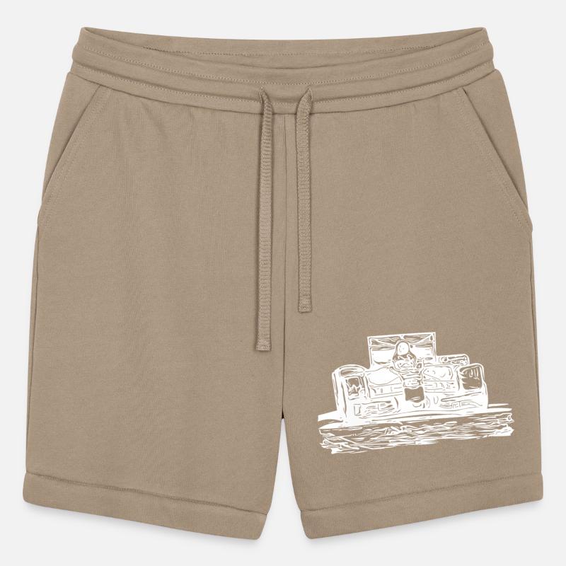 Vintage Racing Car On Race Track