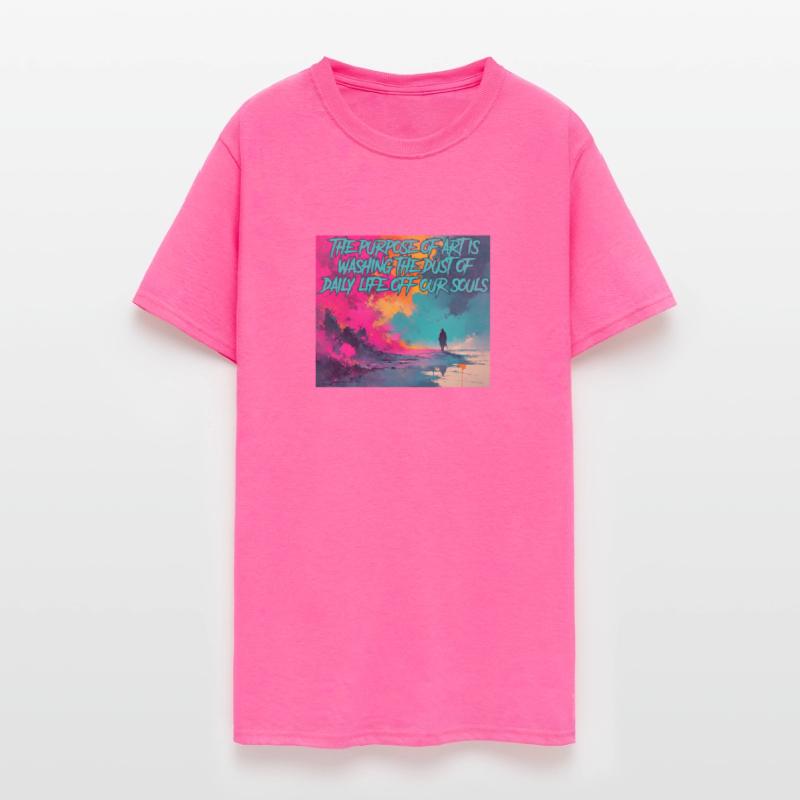 Vintage The purpose of art is washing the dust of