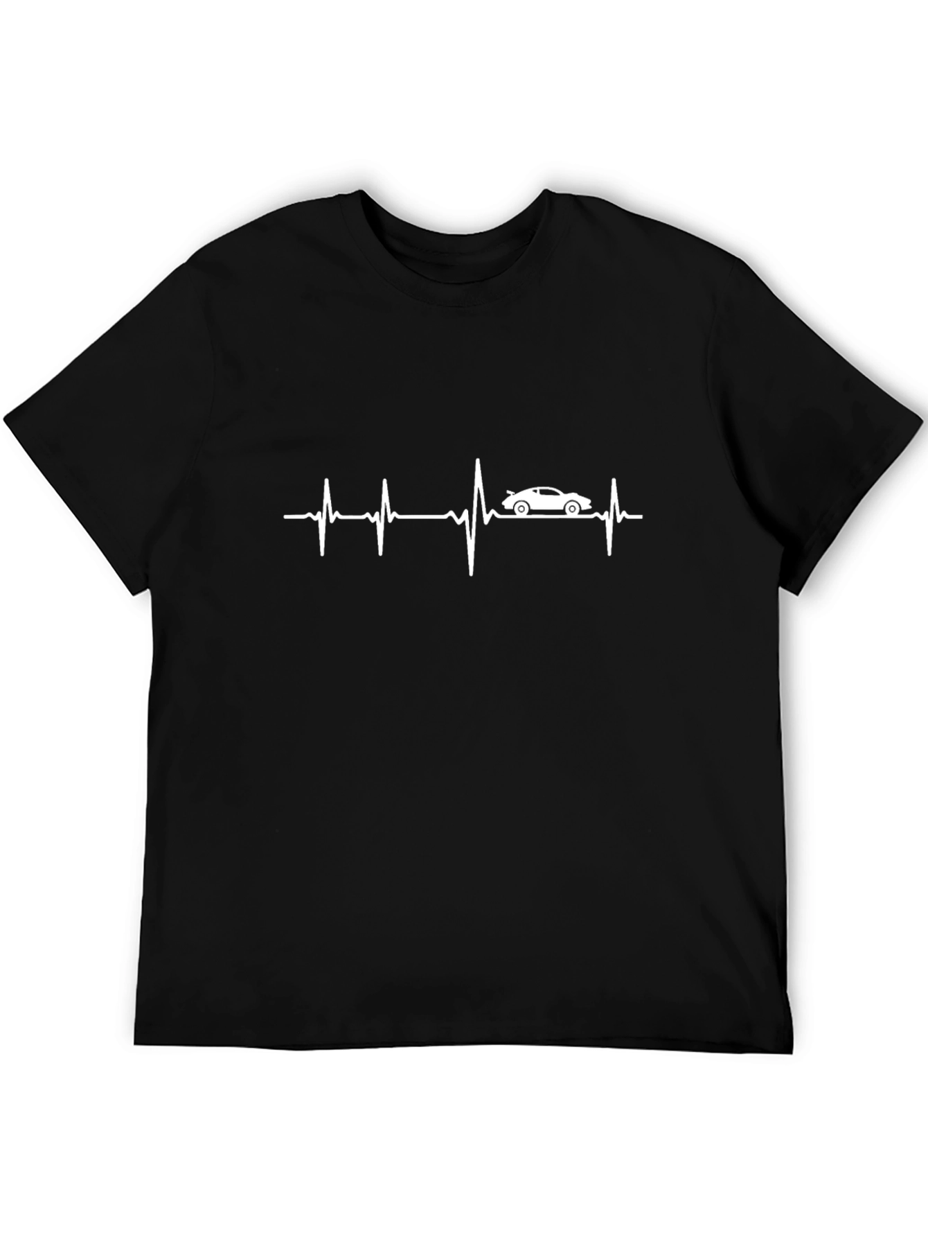 Car Heartbeat T-Shirt - Racing Enthusiast Tee