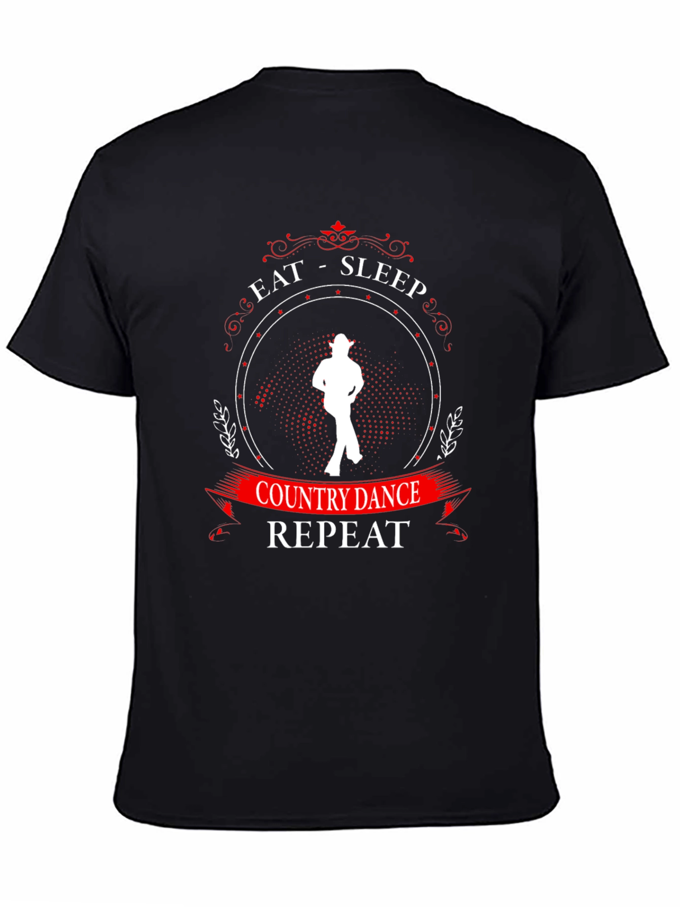 Eat Sleep Country Dance Repeat T-Shirt