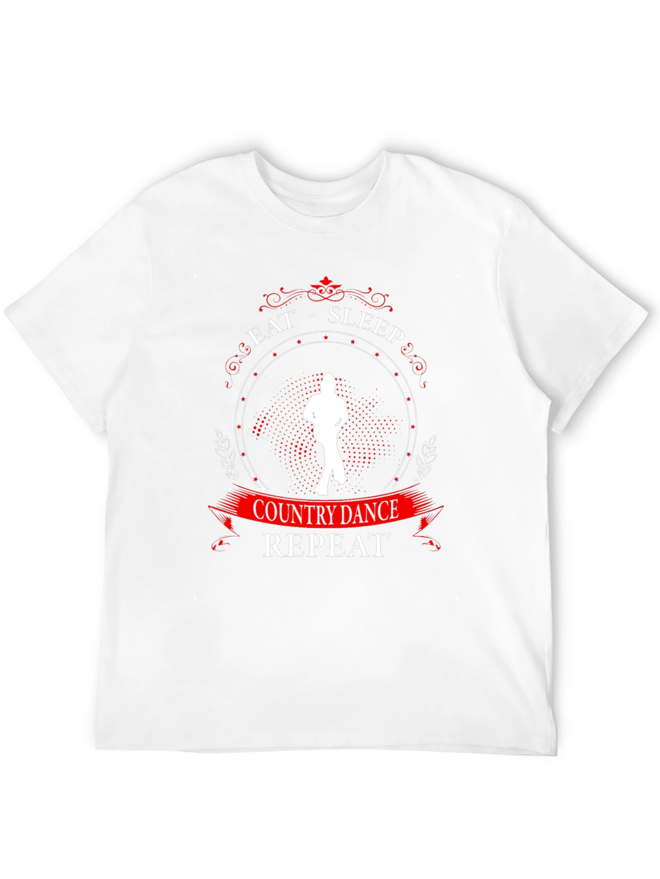 Eat Sleep Country Dance Repeat T-Shirt