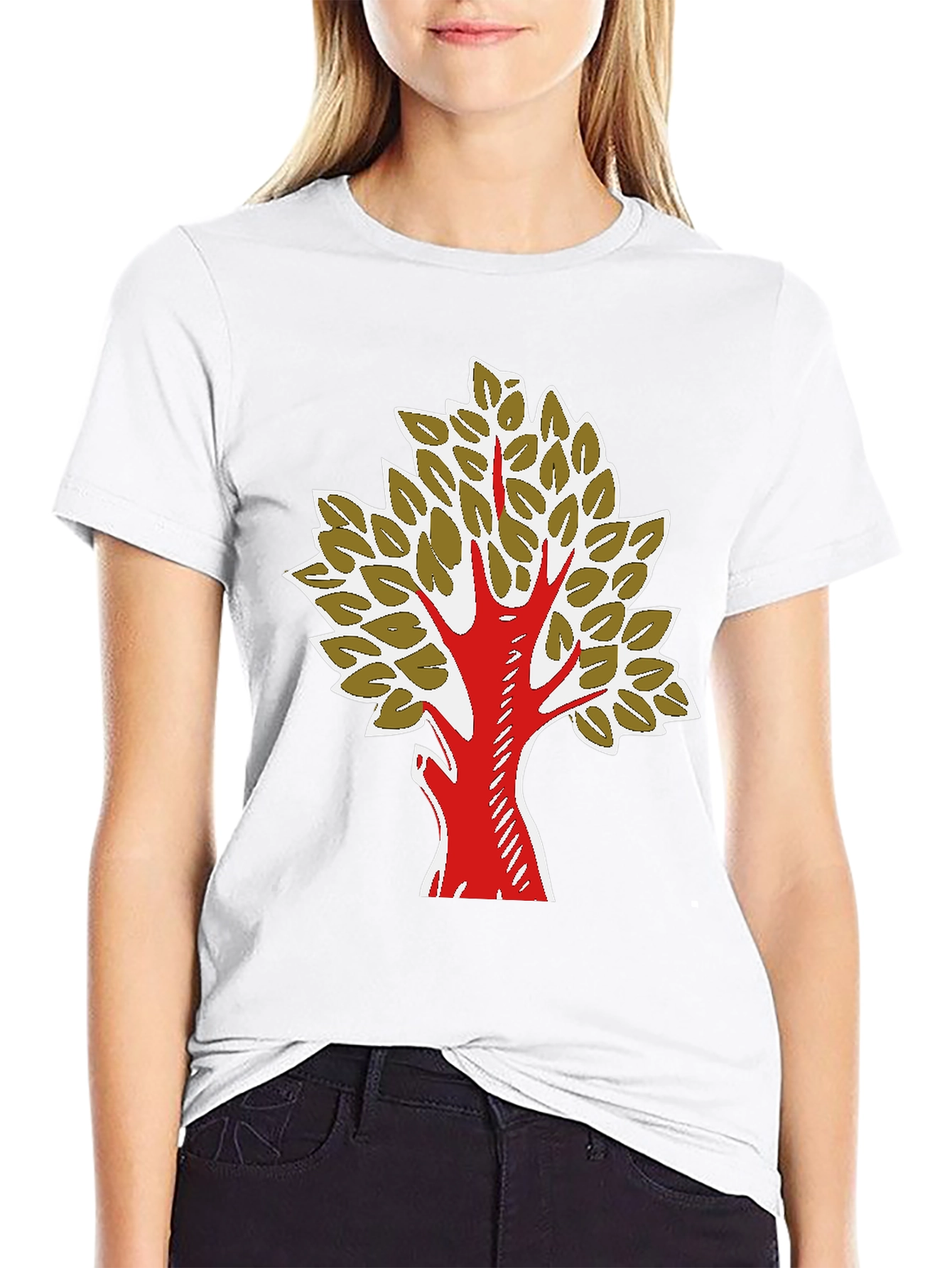 Tree Graphic T-Shirt - Nature Inspired Design