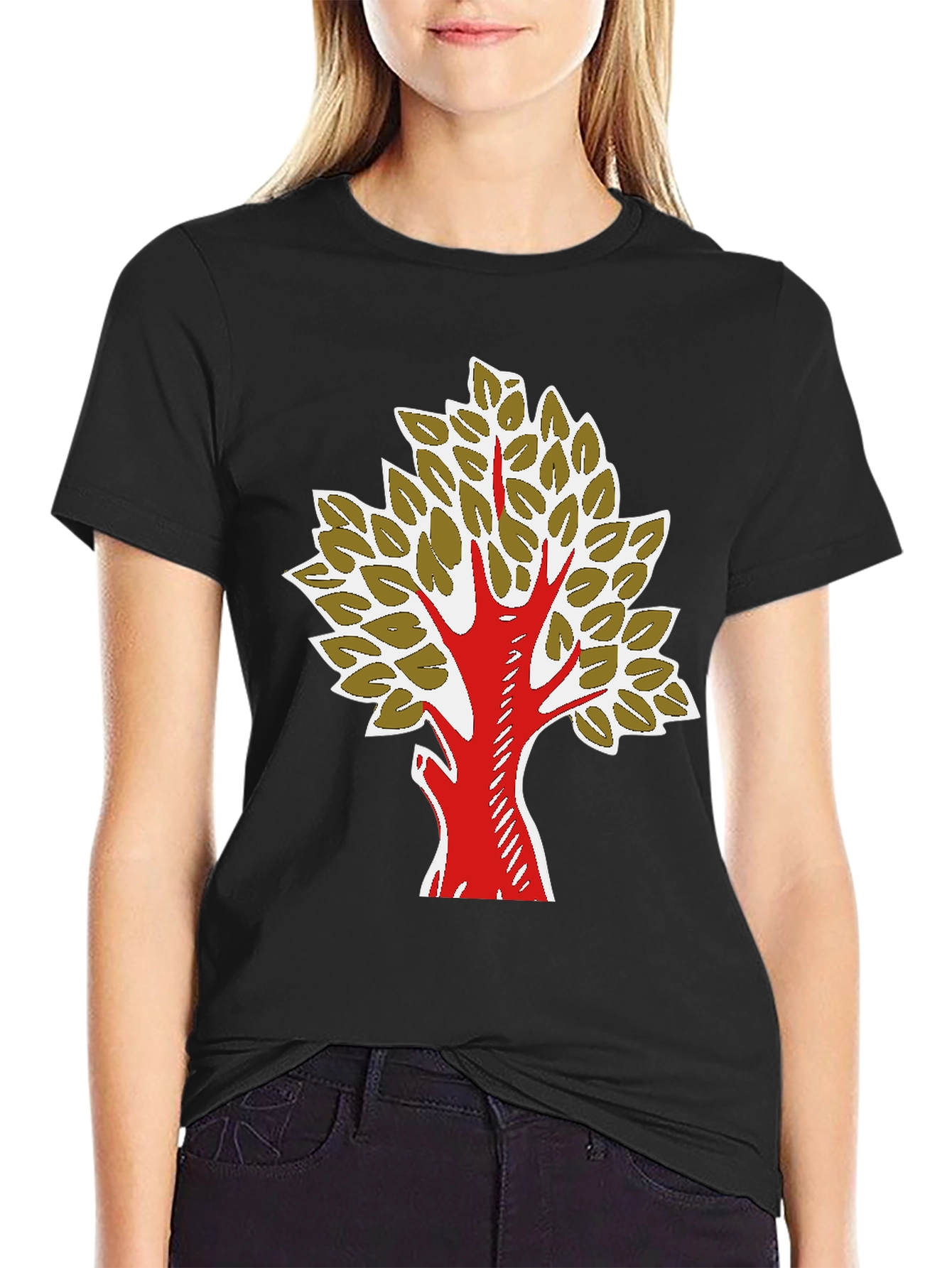 Tree Graphic T-Shirt - Nature Inspired Design
