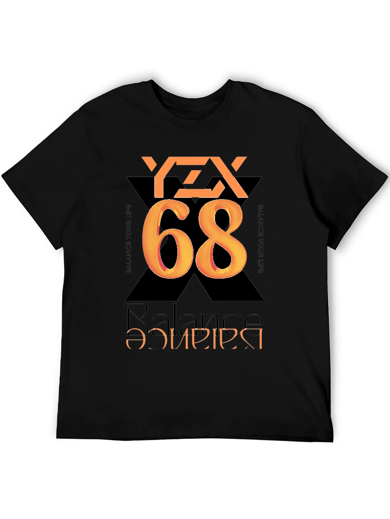 YEX 68 Balance Your Life Graphic Tee