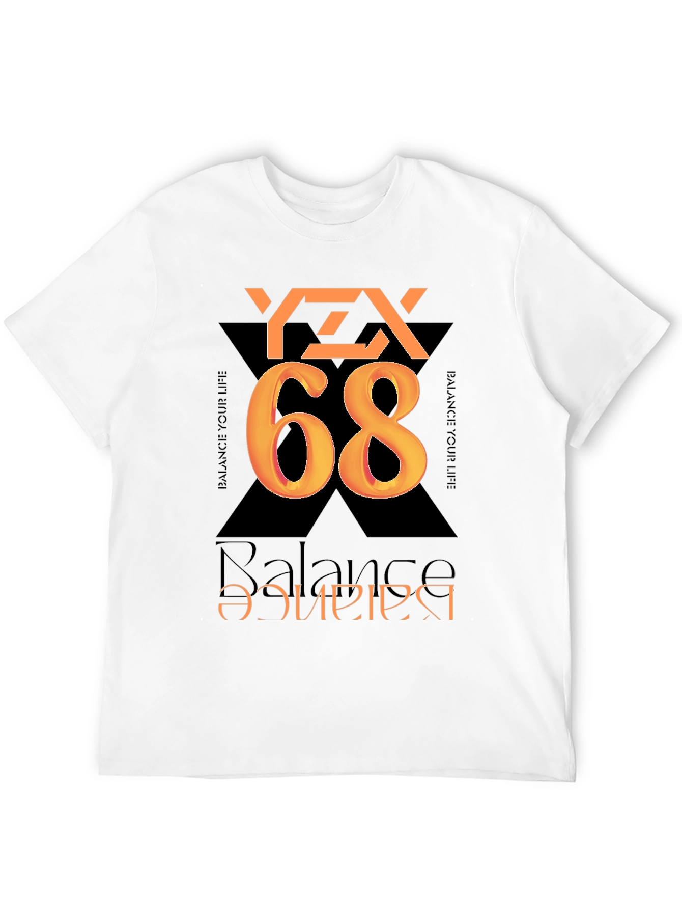 YEX 68 Balance Your Life Graphic Tee