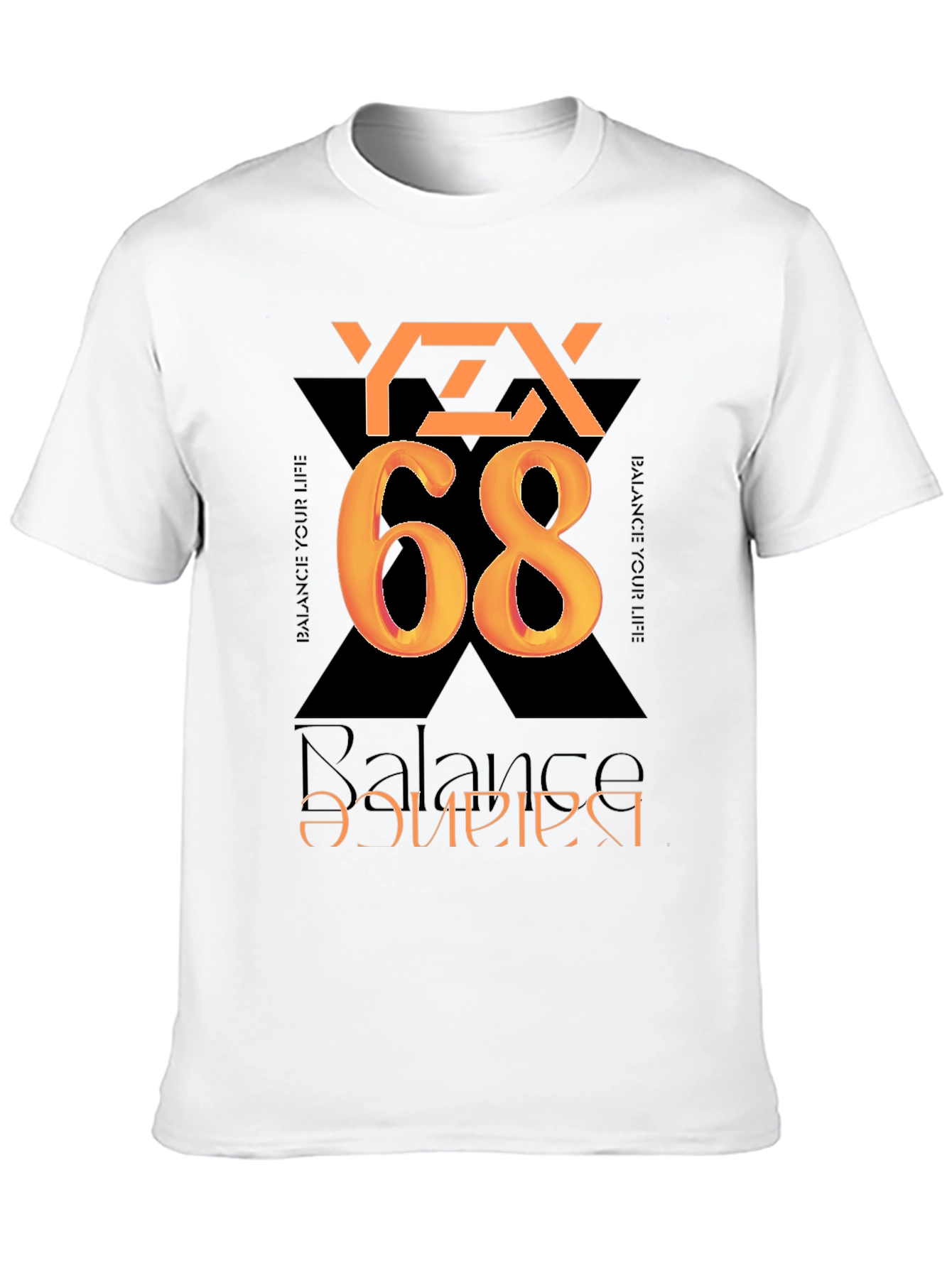 YEX 68 Balance Your Life Graphic Tee