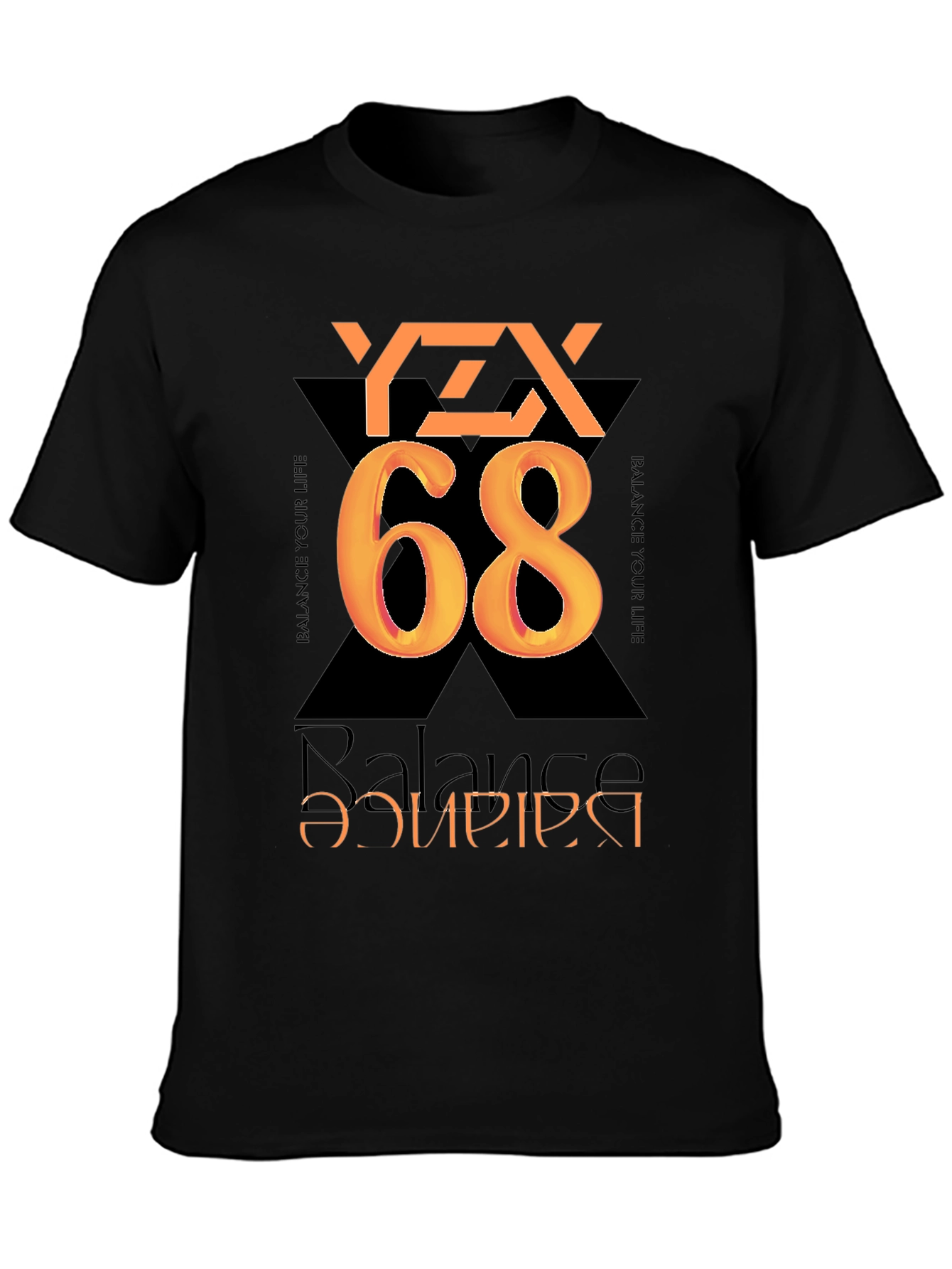 YEX 68 Balance Your Life Graphic Tee