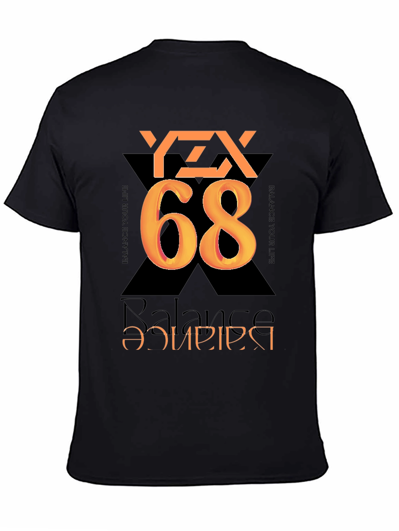 YEX 68 Balance Your Life Graphic Tee