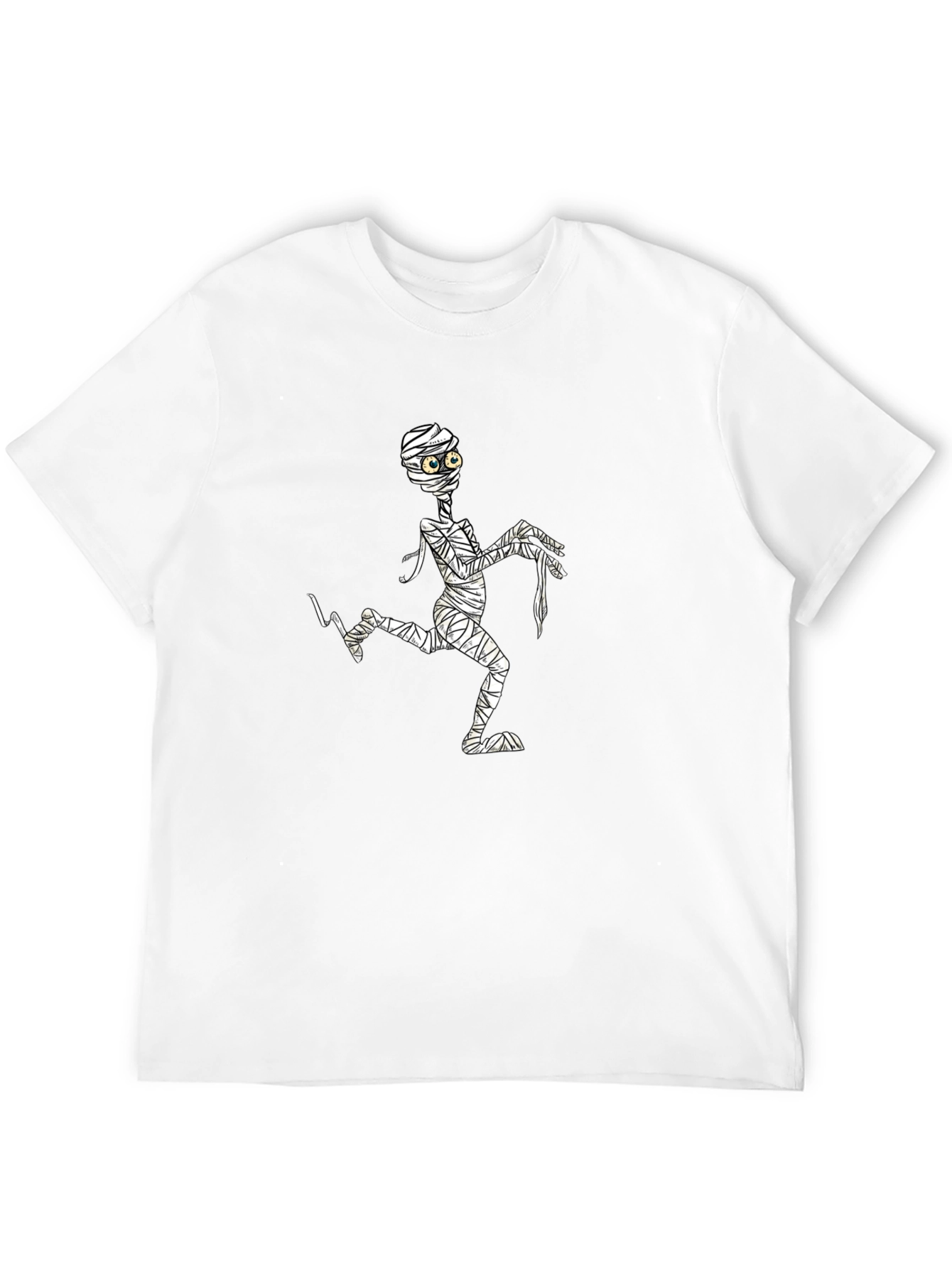 Funny Halloween Mummy Graphic Tee