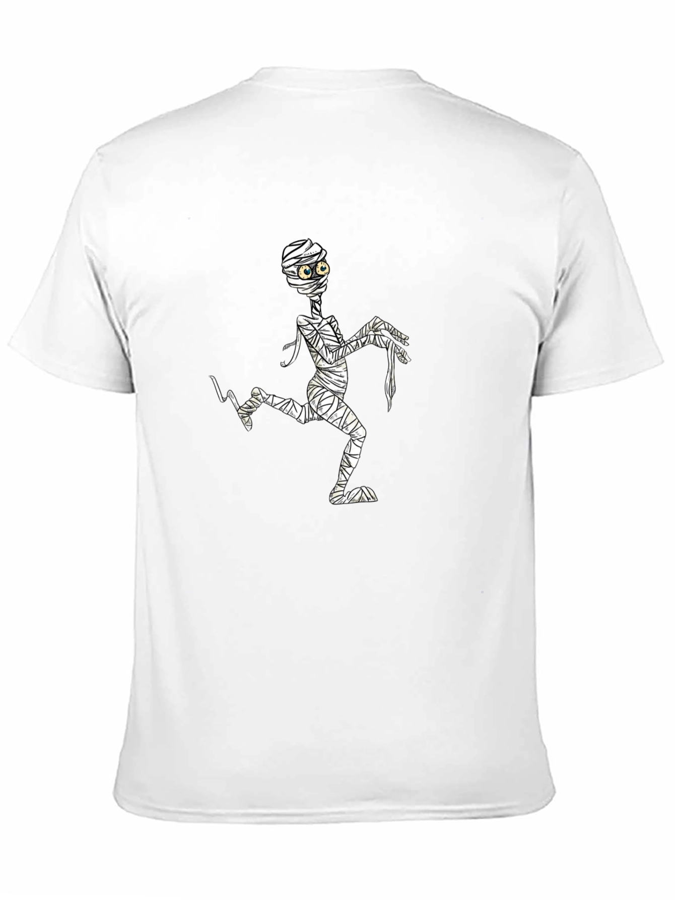 Funny Halloween Mummy Graphic Tee