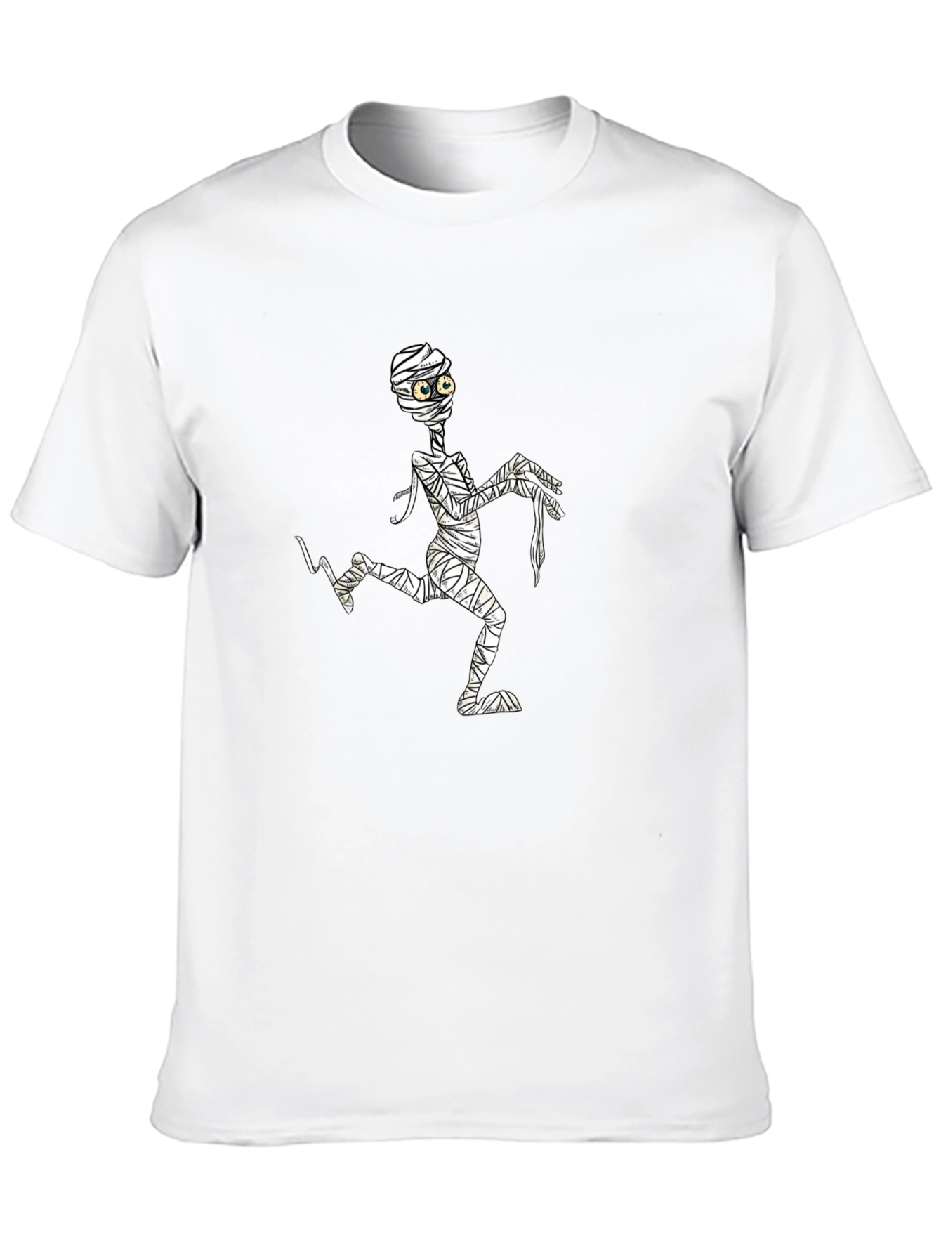 Funny Halloween Mummy Graphic Tee
