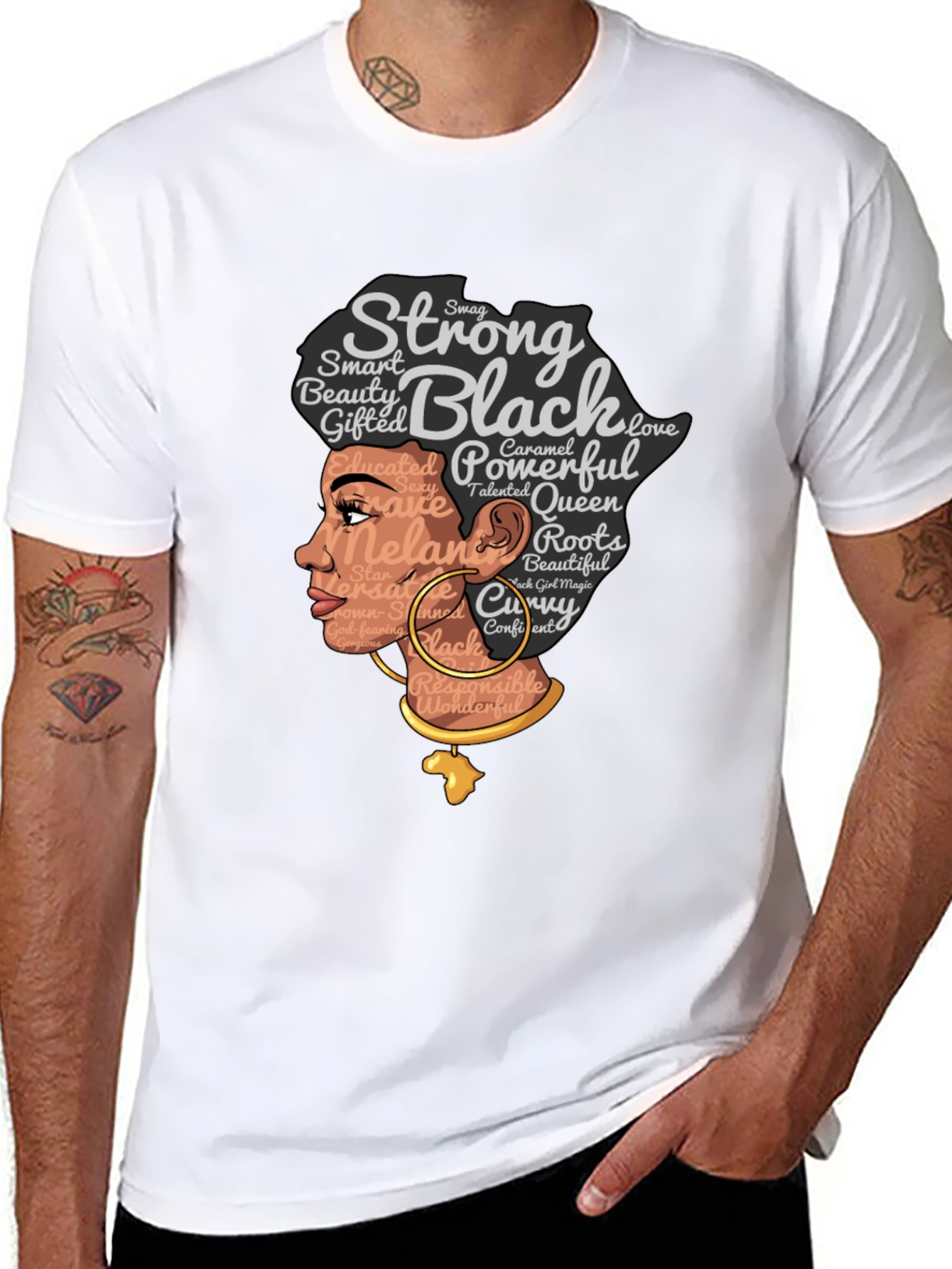 Strong Black Woman Graphic Tee