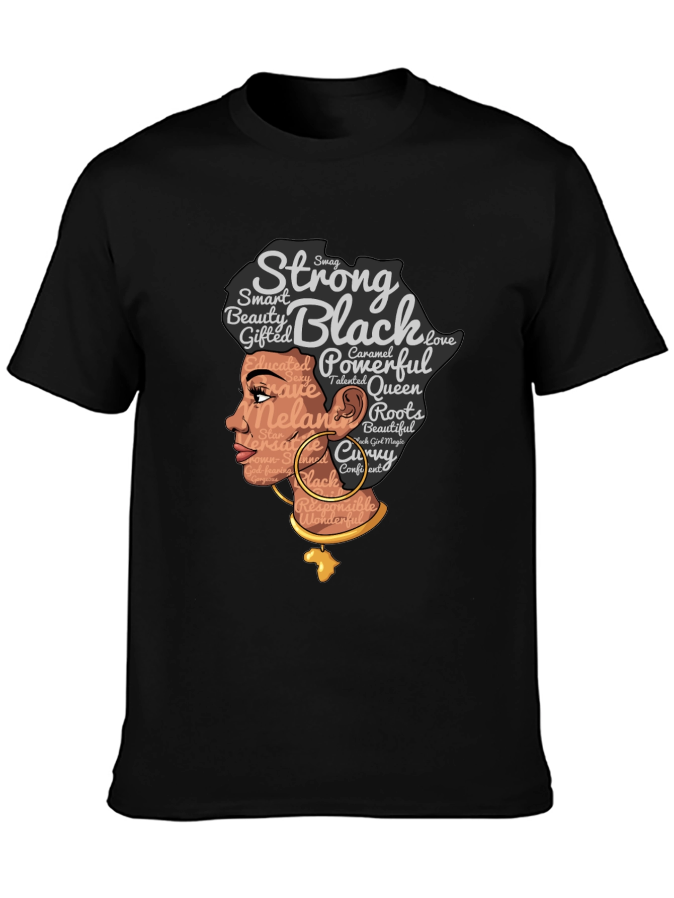 Strong Black Woman Graphic Tee