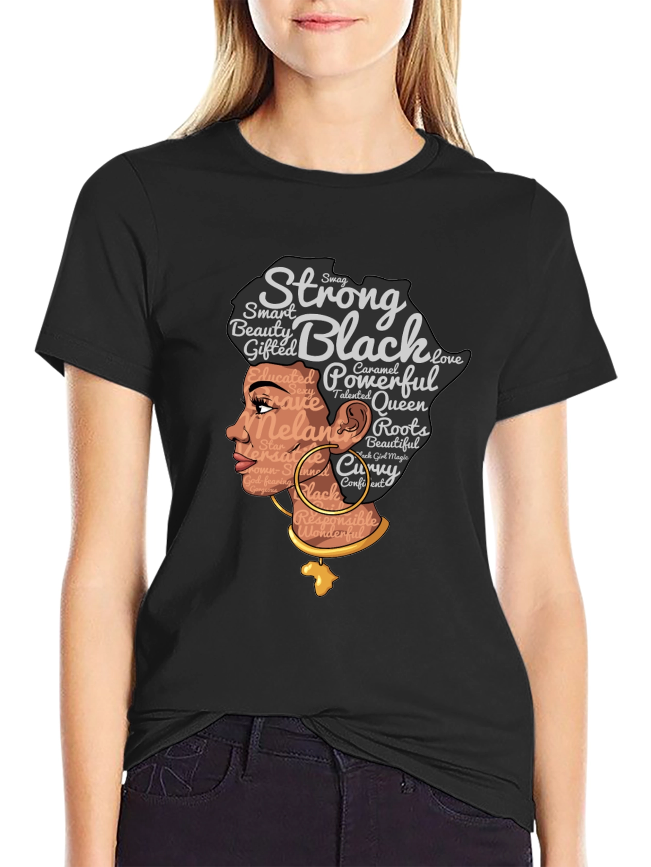 Strong Black Woman Graphic Tee
