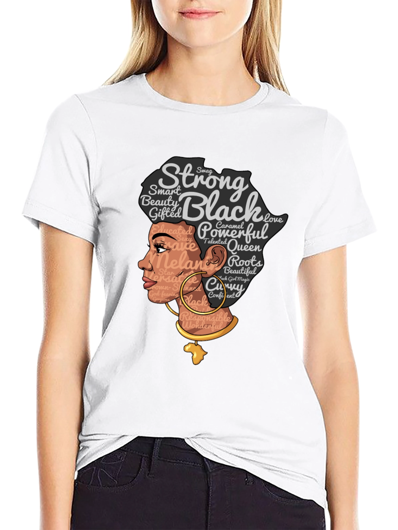 Strong Black Woman Graphic Tee