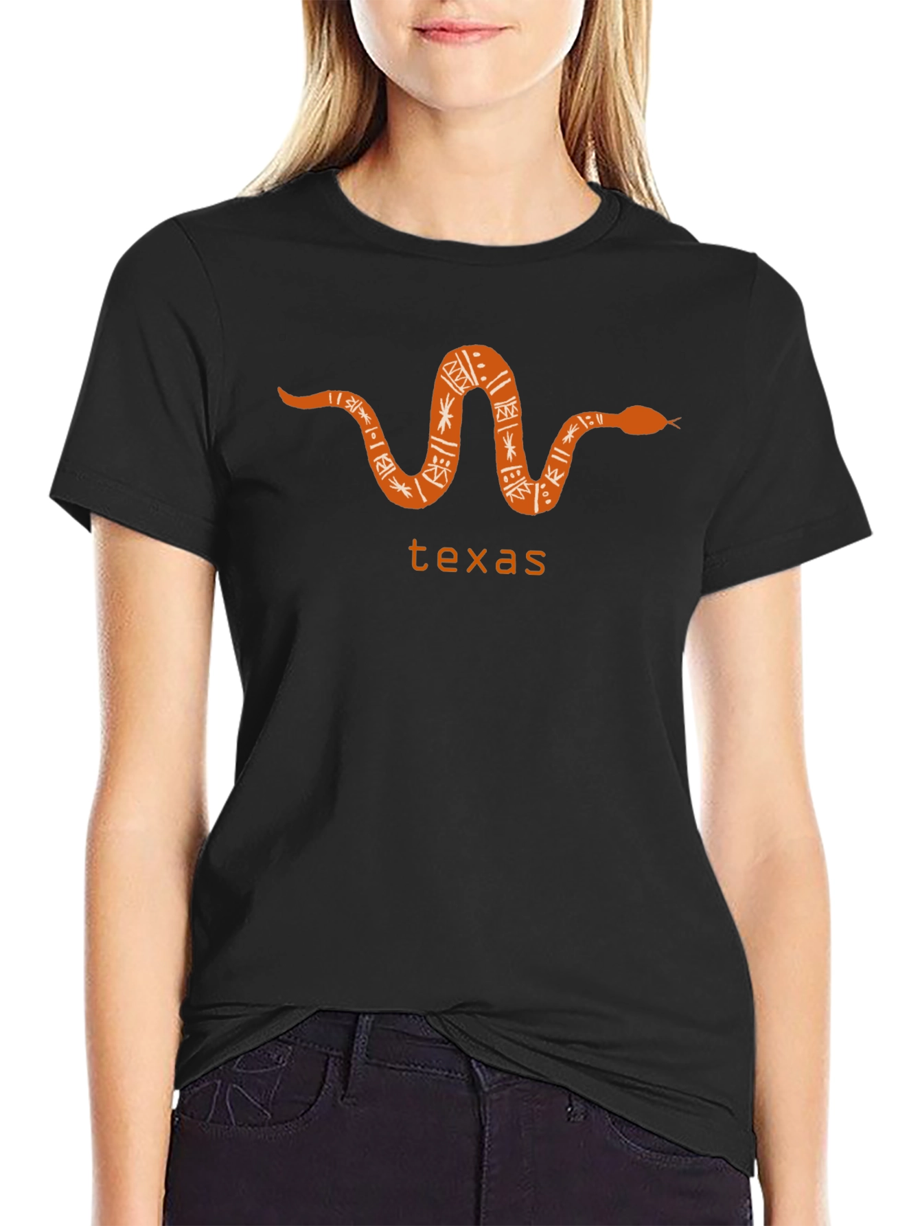 Texas Snake Graphic Tee - Southwestern Style