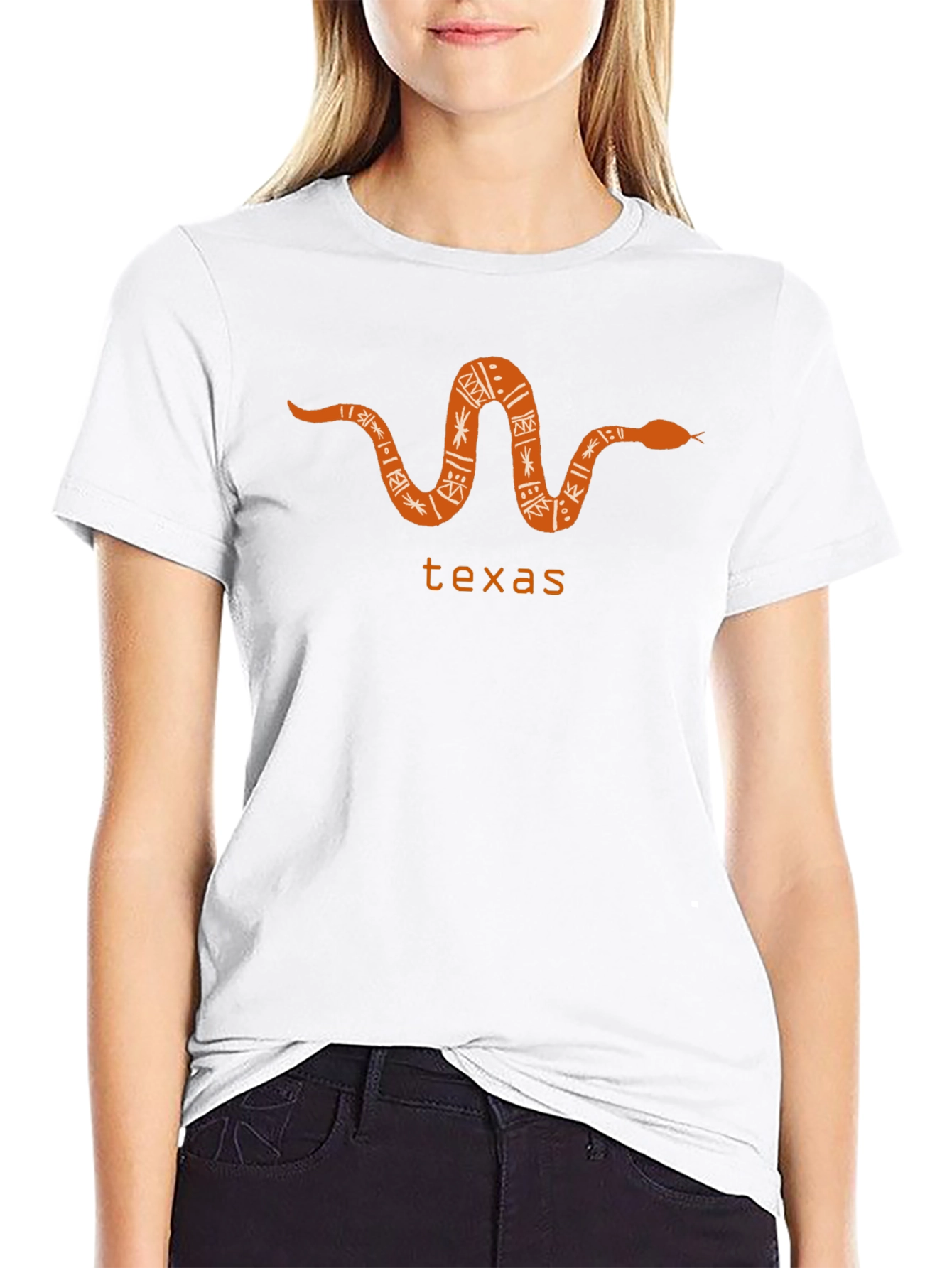 Texas Snake Graphic Tee - Southwestern Style