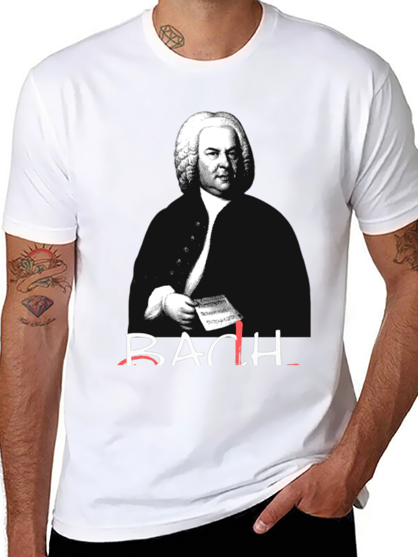 Bach T-Shirt - Classical Music Apparel