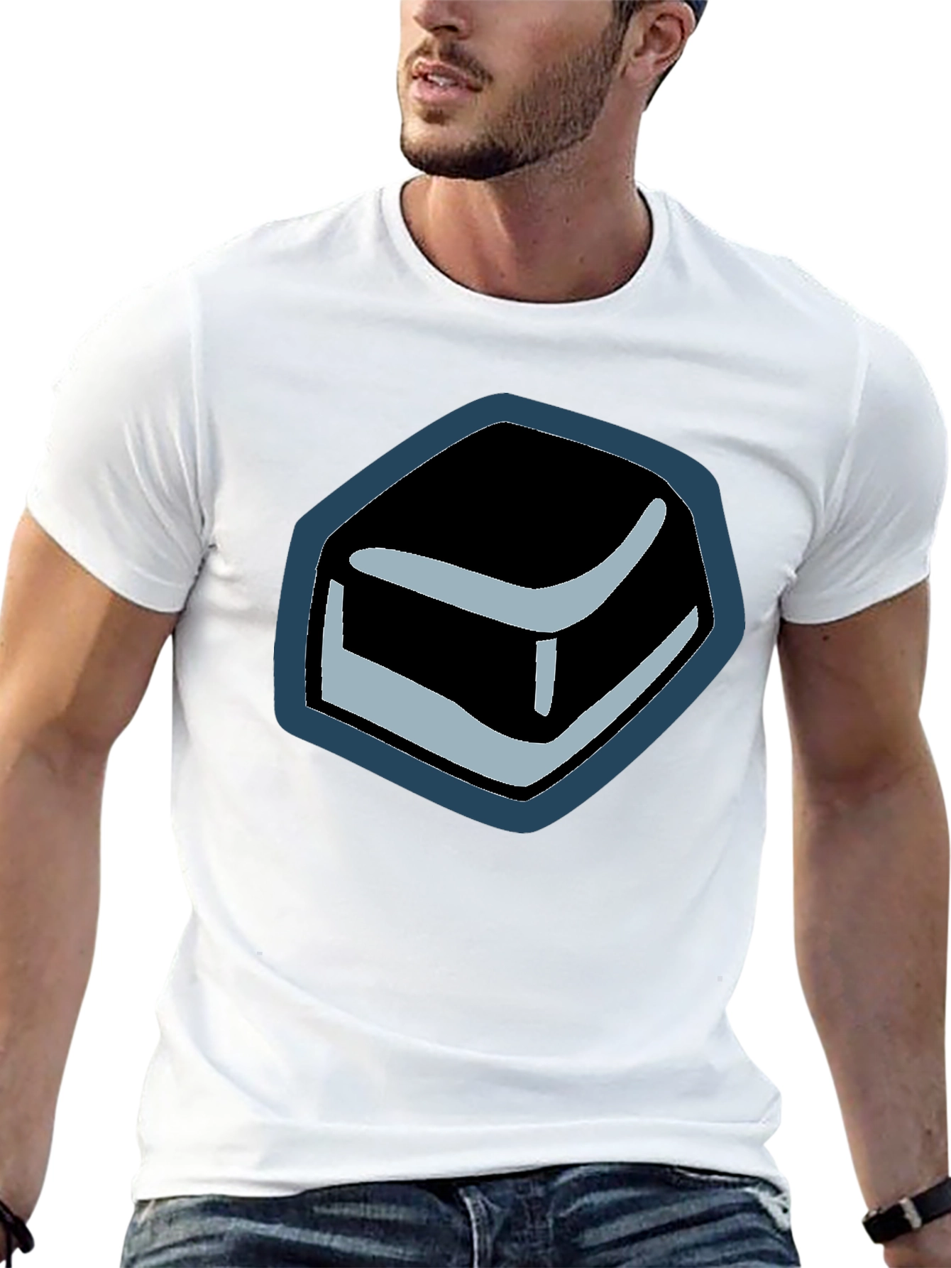 Abstract Block T-Shirt - Modern Graphic Tee