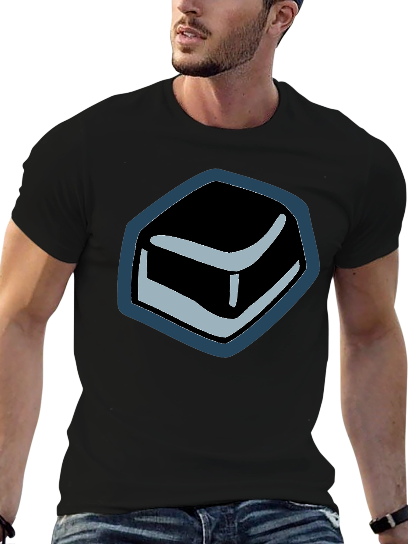 Abstract Block T-Shirt - Modern Graphic Tee