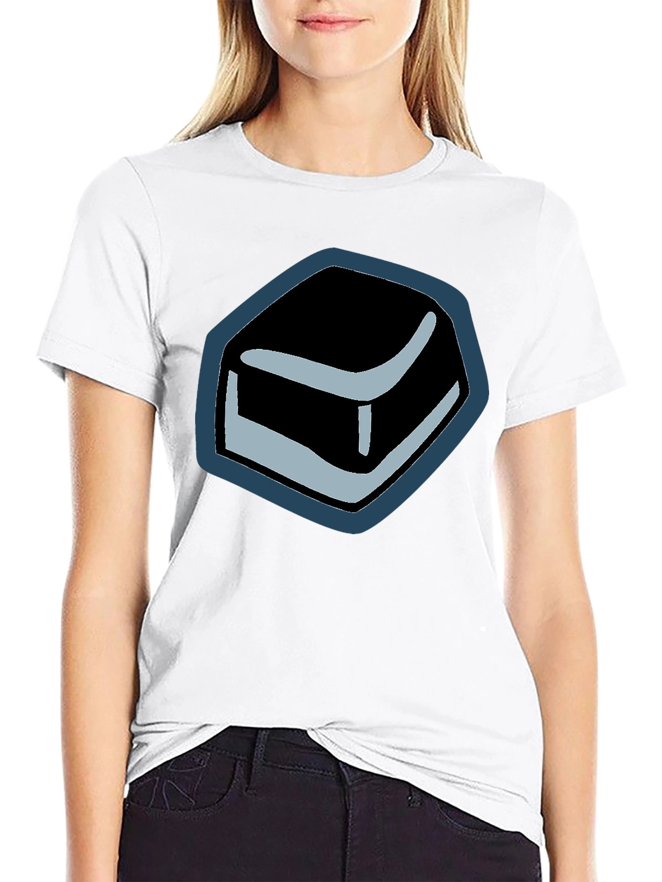 Abstract Block T-Shirt - Modern Graphic Tee