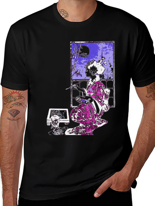Geisha in the Machine T-Shirt