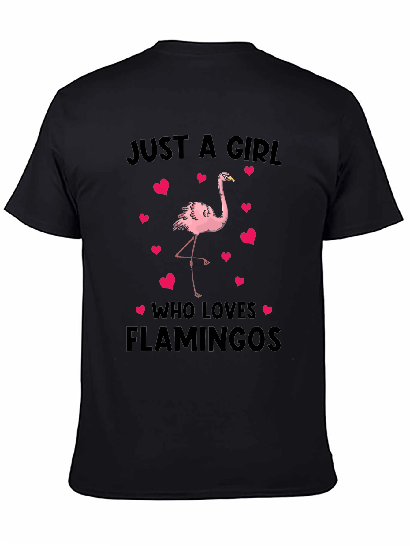 Just A Girl Who Loves Flamingos T-Shirt