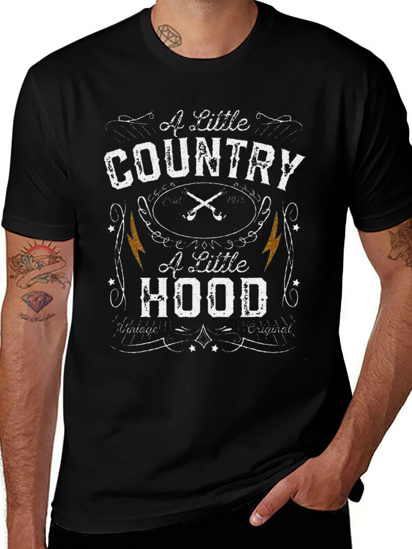A Little Country A Little Hood T-Shirt