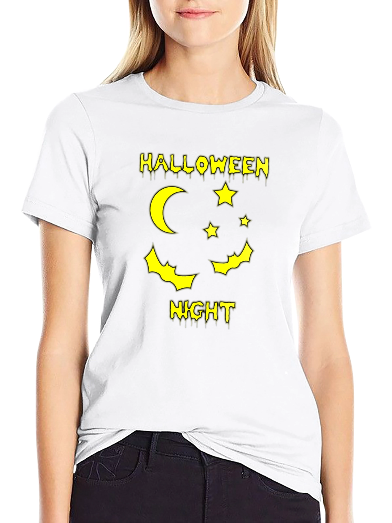 Halloween Night Graphic T-Shirt
