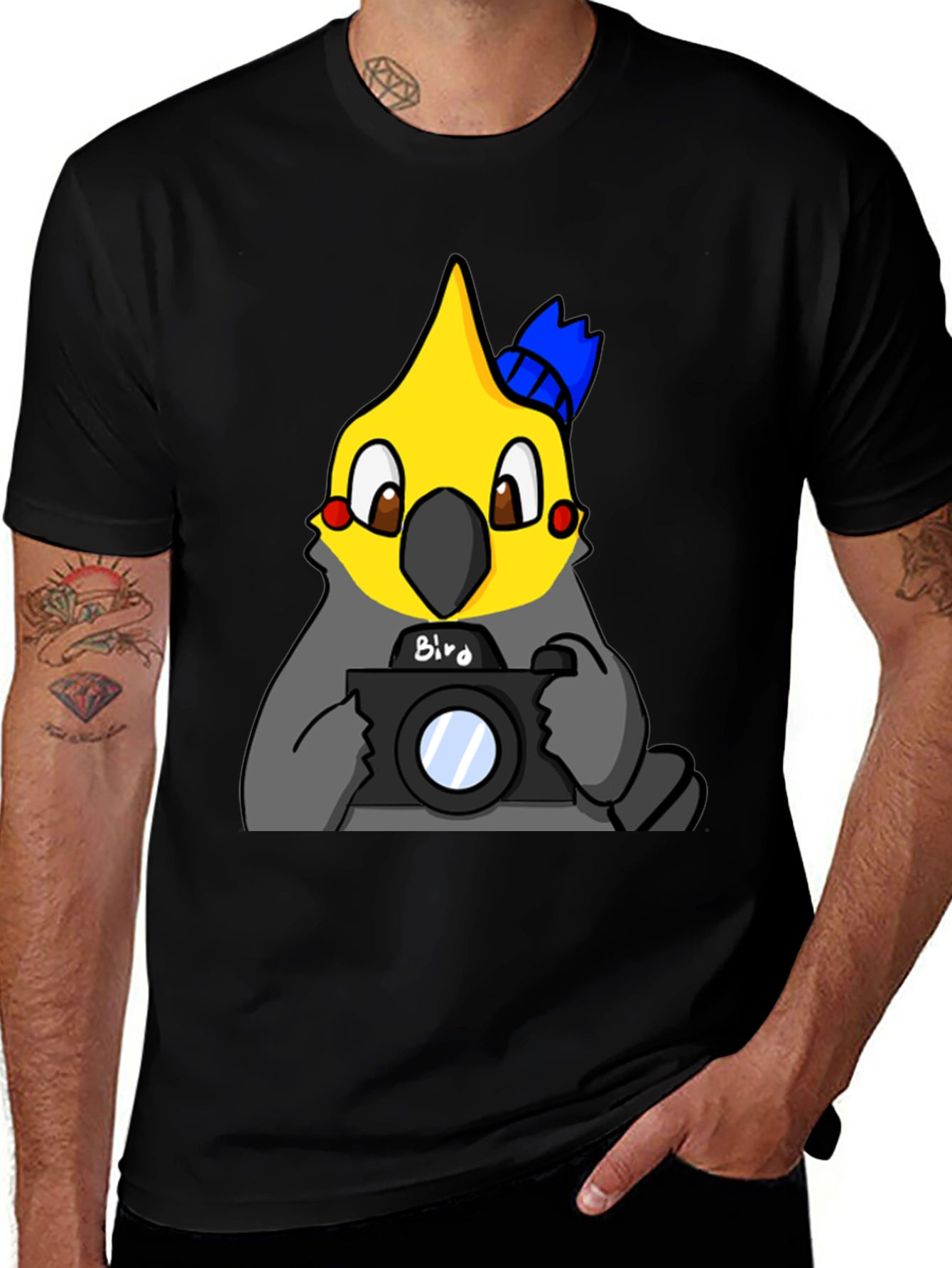 Bird Photographer Graphic T-Shirt - Unique Design