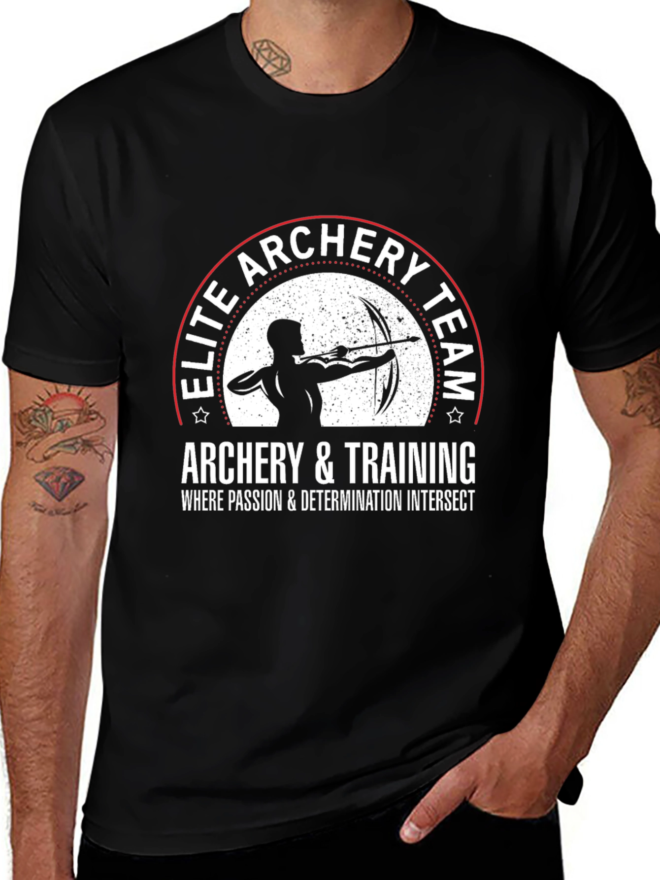 Elite Archery Team Black T-Shirt