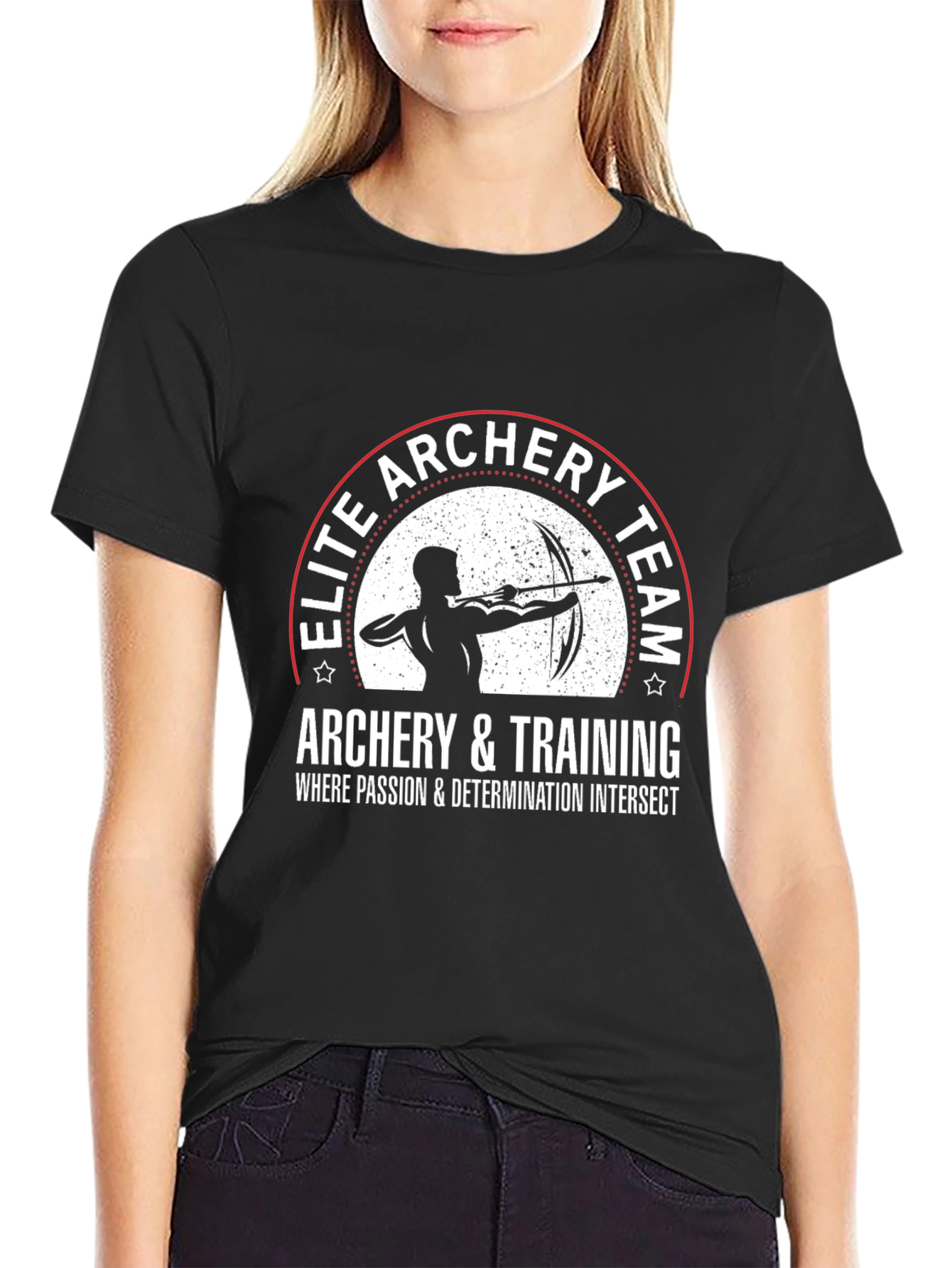 Elite Archery Team Black T-Shirt