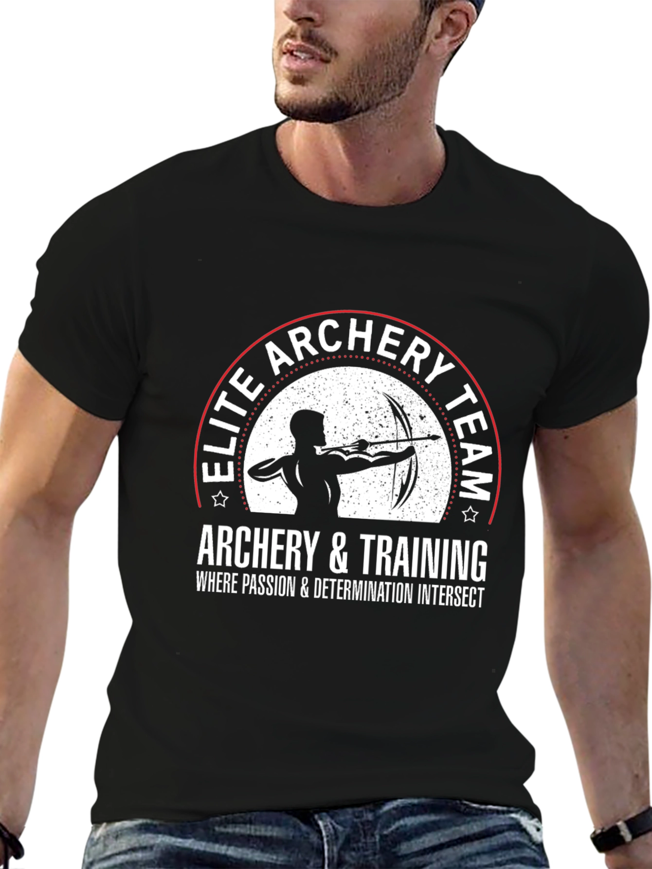 Elite Archery Team Black T-Shirt