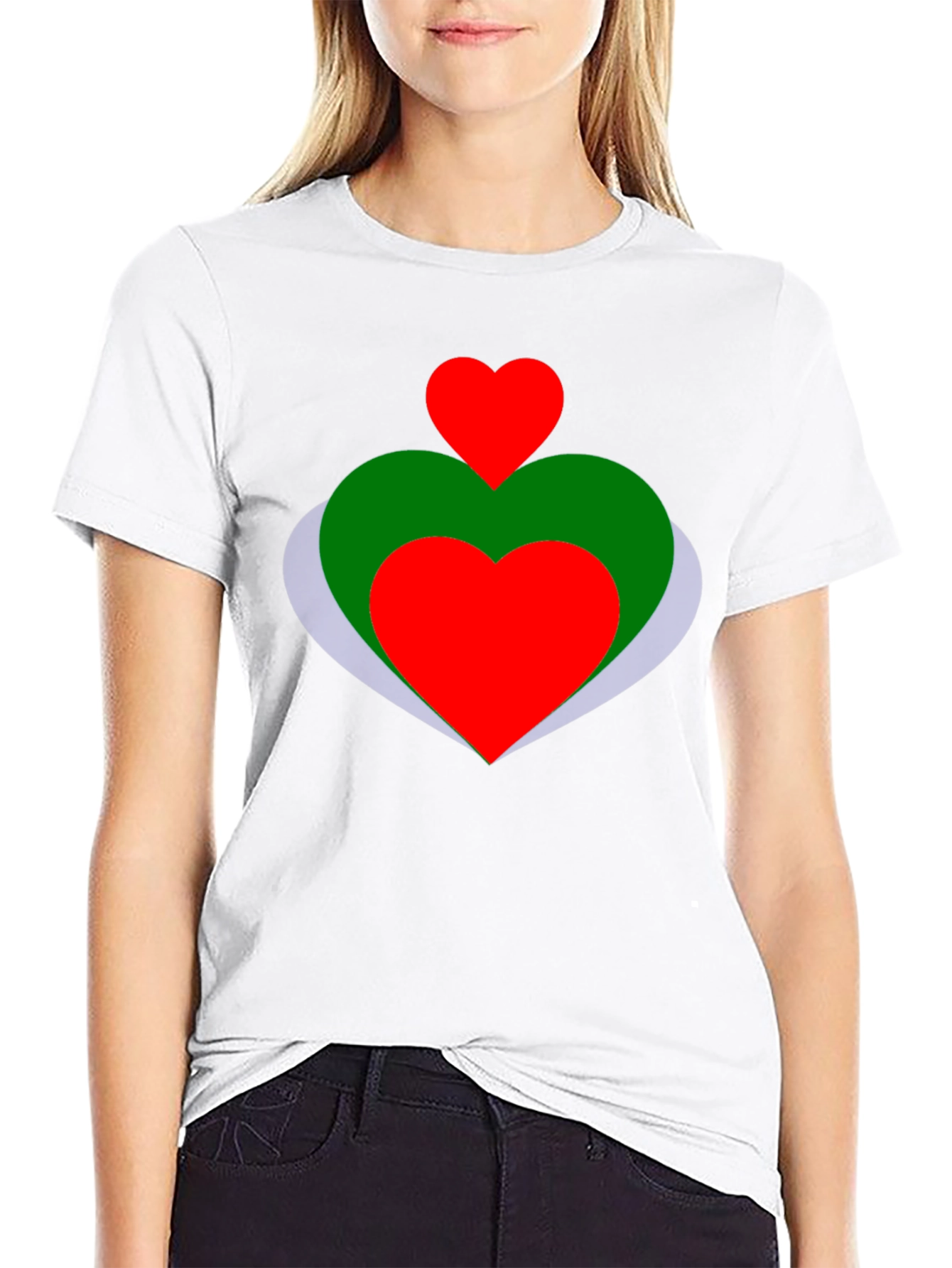 Heart Graphic T-Shirt - Stylish and Unique